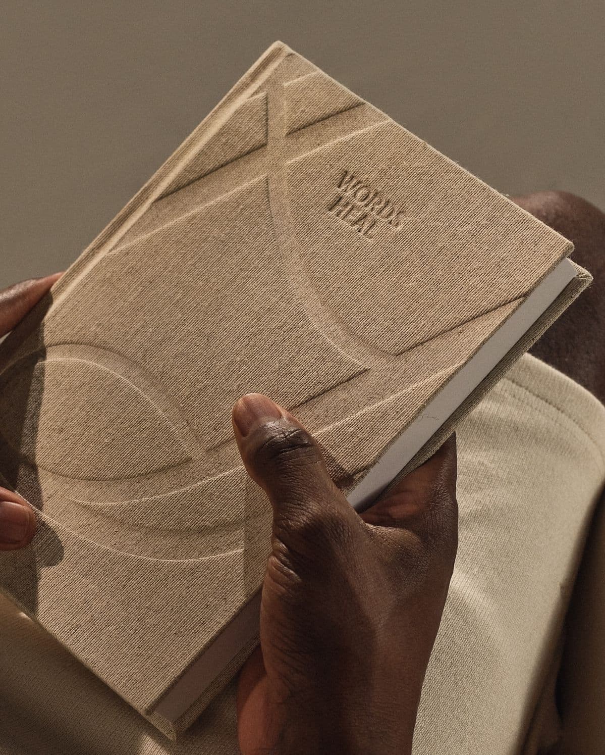 The hardbound Harkin keepsake book